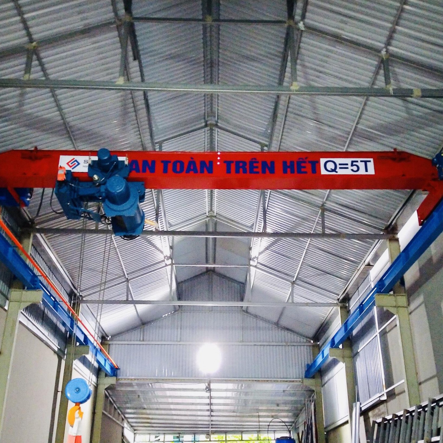 Các tiêu chuẩn cầu trục nhà xưởng 5 tấn và Điều kiện an toàn